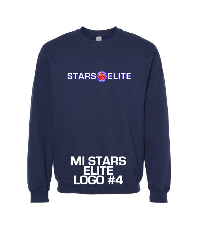 MI STARS CREW SWEATSHIRT (NAVY)