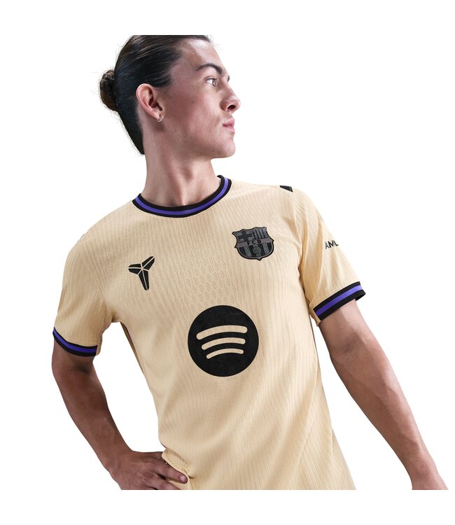 Nike FC Barcelona 25/26 Authentic Away Jersey (Tan)