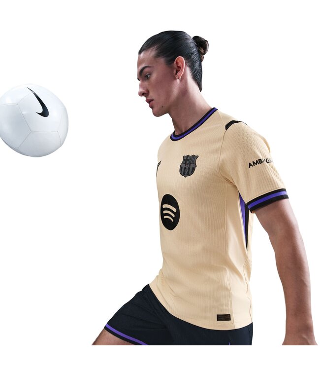 Nike FC Barcelona 25/26 Authentic Away Jersey (Tan)