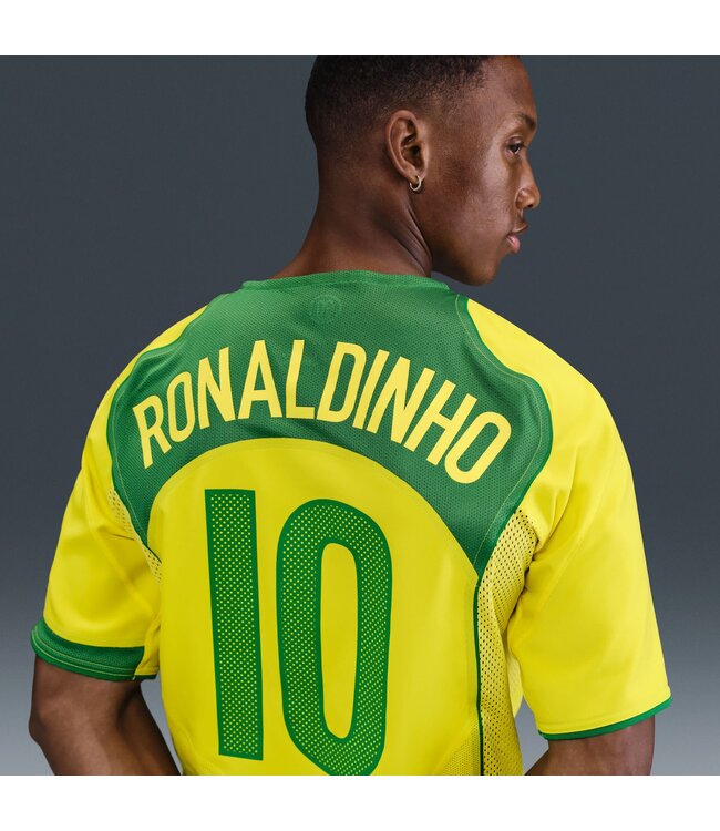 Nike Ronaldinho Brazil 2004 Total 90 Reissue Jersey (Yellow)