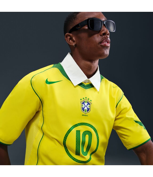 Nike Ronaldinho Brazil 2004 Total 90 Reissue Jersey (Yellow)