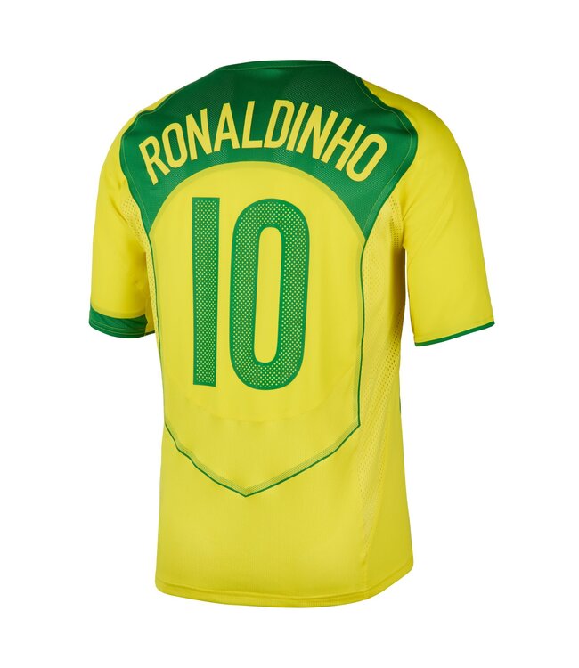 Nike Ronaldinho Brazil 2004 Total 90 Reissue Jersey (Yellow)