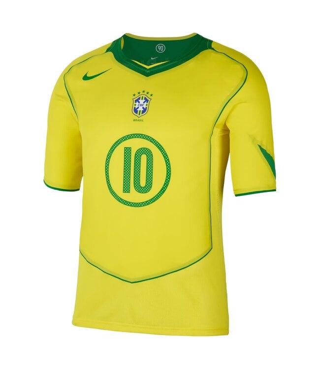 Nike Ronaldinho Brazil 2004 Total 90 Reissue Jersey (Yellow)
