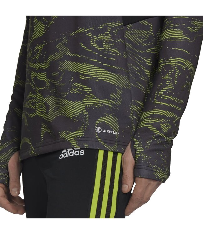 Adidas Manchester United 22/23 Condivo 22 Training Top (Black/Lime)