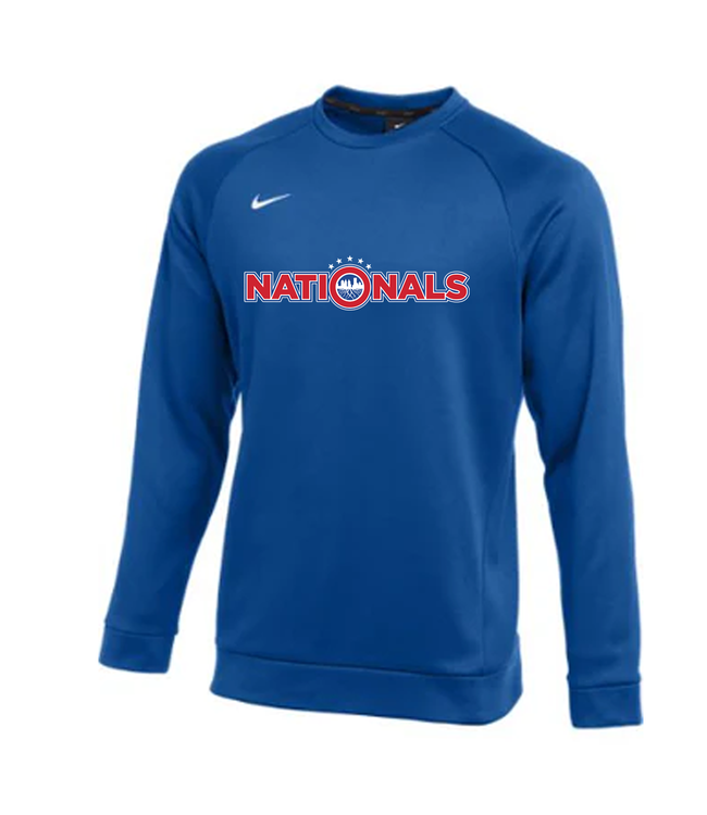 Nike NATIONALS THERMA CREW TOP (BLUE)
