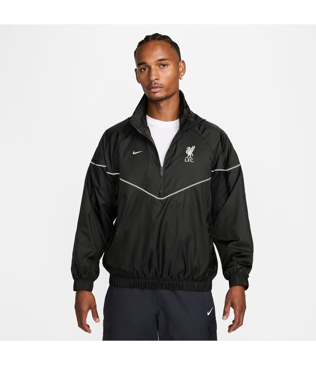 Nike Liverpool 24/25 Windrunner Anorak Jacket (Black)
