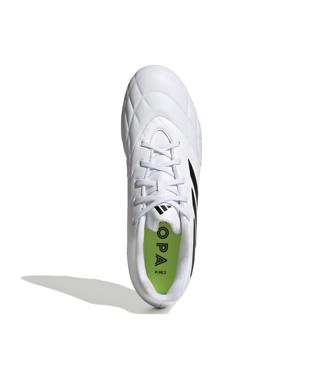 Adidas Copa Pure.3 FG (White/Lime)