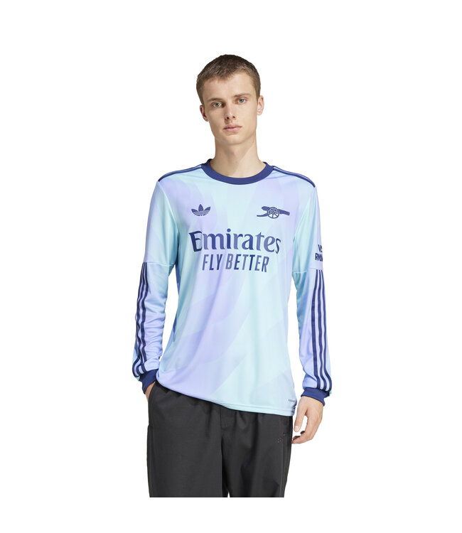 Adidas Arsenal 24/25 Long Sleeve Third Jersey (Teal/Purple)