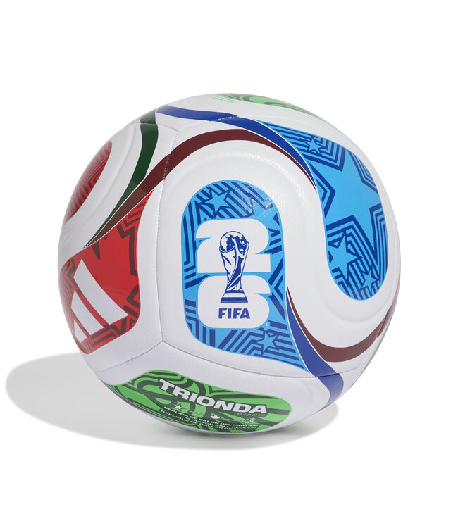 Adidas World Cup 2026 Trionda Training Ball (Red/Green/Blue)
