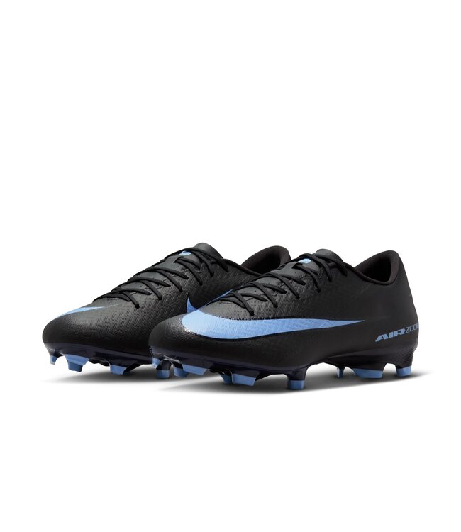 Nike Zoom Mercurial Vapor 16 Academy FG/MG (Black/Light Blue)
