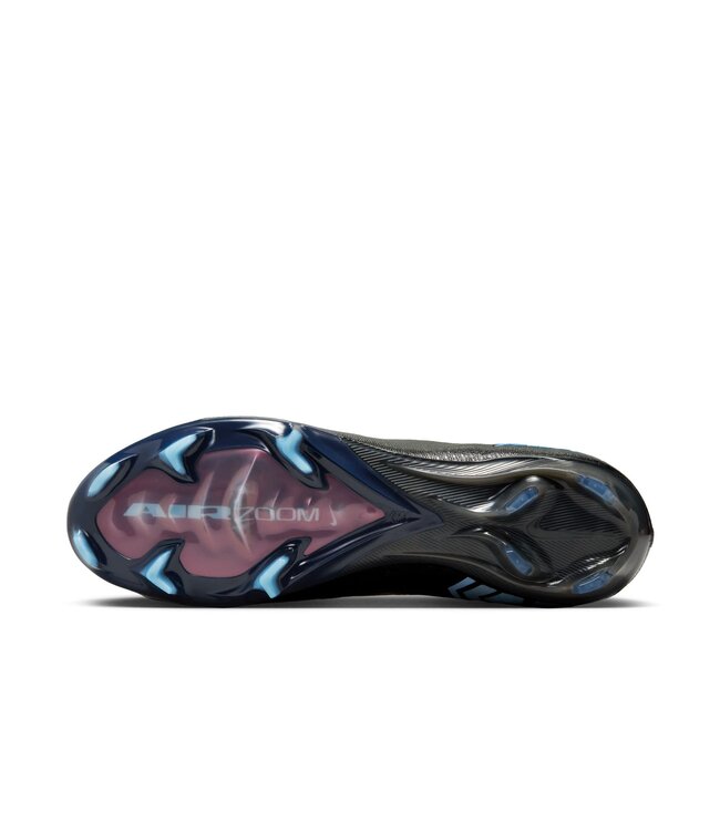 Nike Zoom Mercurial Vapor 16 Elite FG (Black/Light Blue)