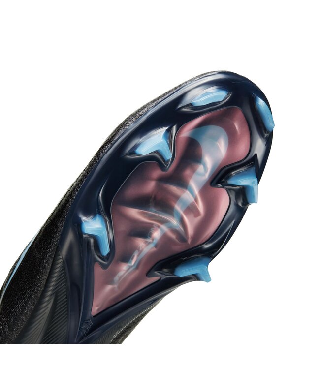 Nike Zoom Mercurial Vapor 16 Elite FG (Black/Light Blue)