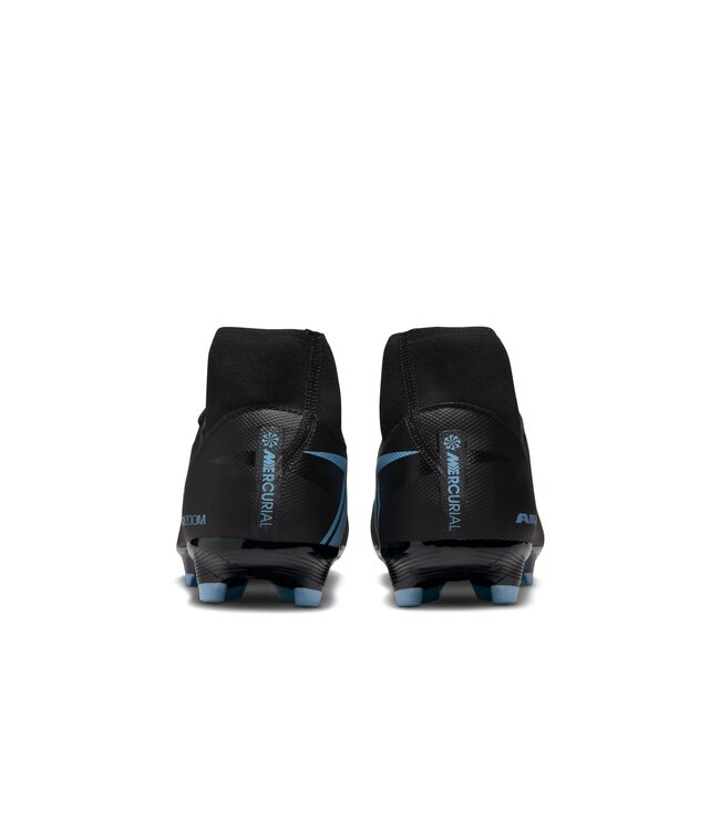 Nike Zoom Mercurial Superfly 10 Academy FG/MG (Black/Light Blue)