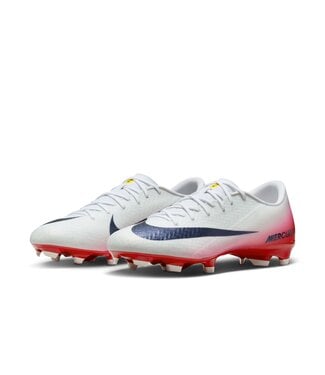 Nike ZOOM MERCURIAL VAPOR 16 ACADEMY LV8 FG/MG (WHITE/RED)
