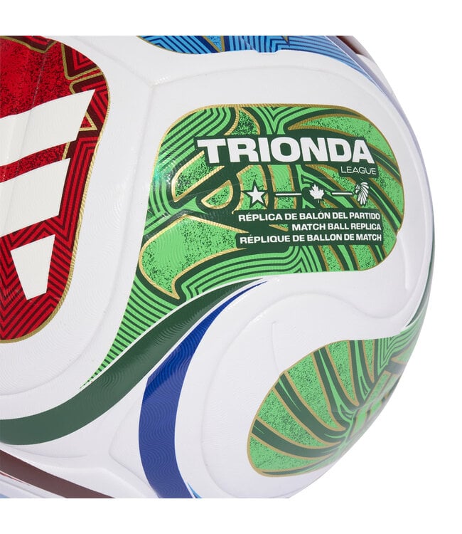 Adidas World Cup 2026 Trionda League Ball (Red/Green/Blue)