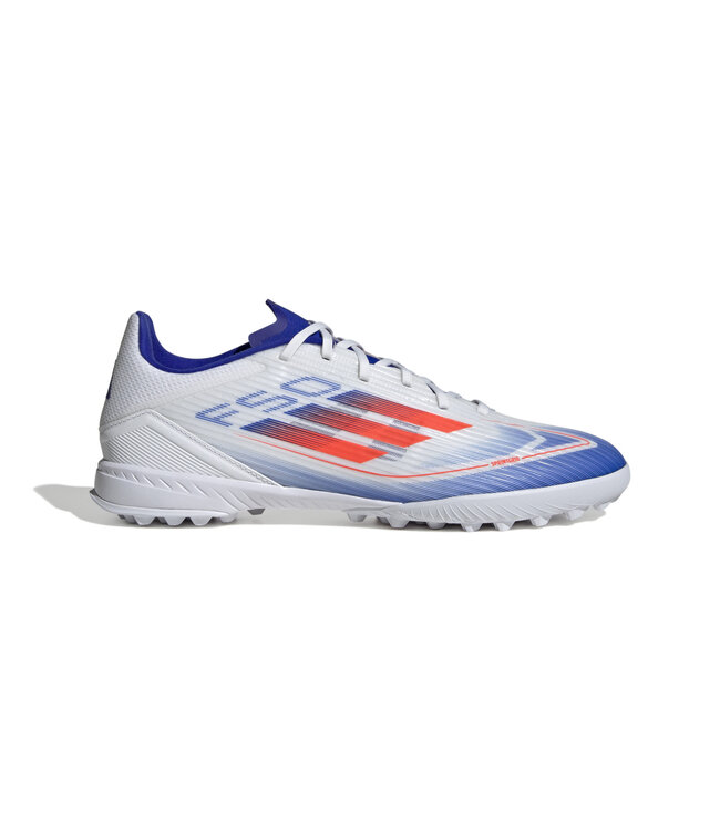 Adidas F50 League Turf (White/Orange/Blue)