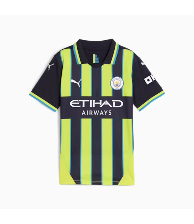 PUMA Manchester City 24/25 Away Jersey Youth (Navy/Yellow)