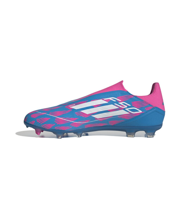 Adidas F50 League Laceless FG (Blue/Pink)