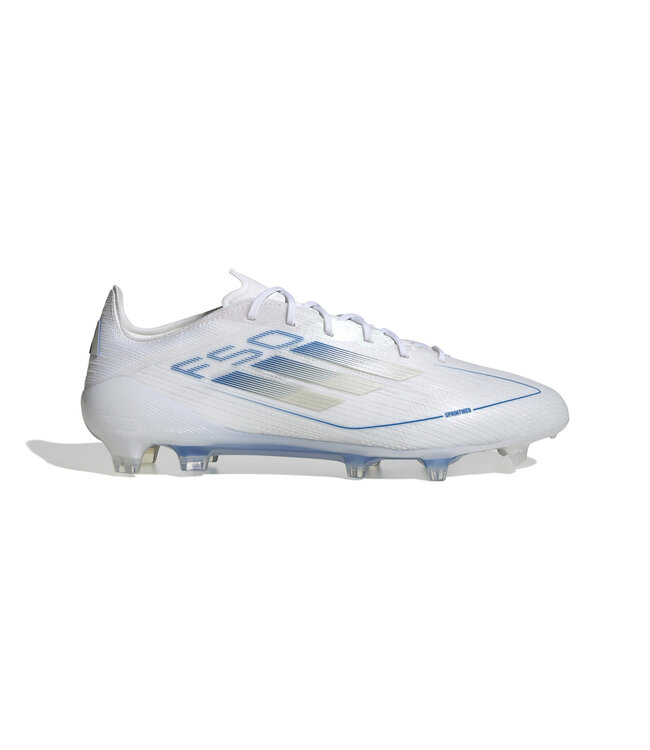 Adidas F50 Elite FG (White/Blue)