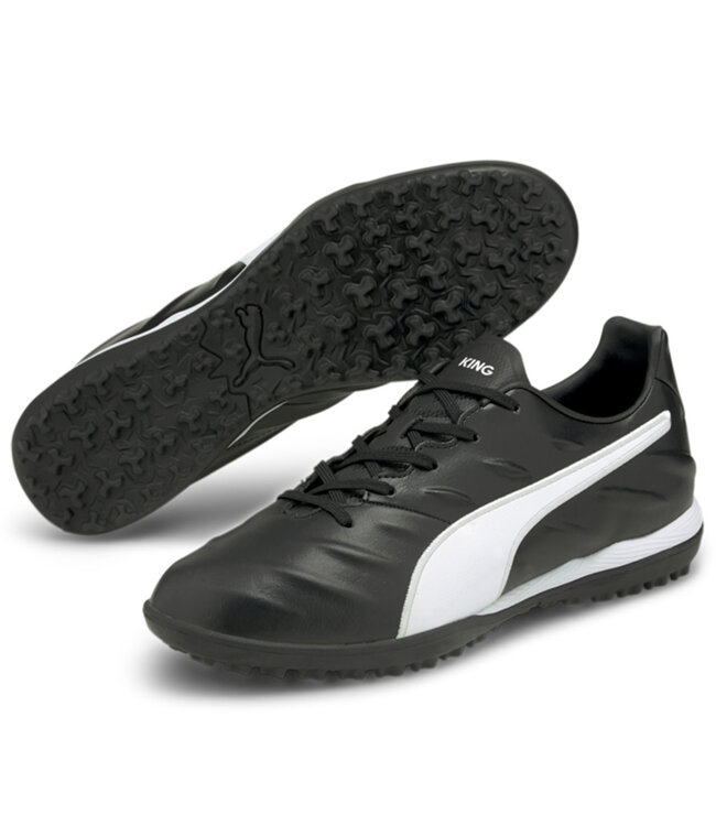 PUMA King Pro 21 Turf (Black/White)