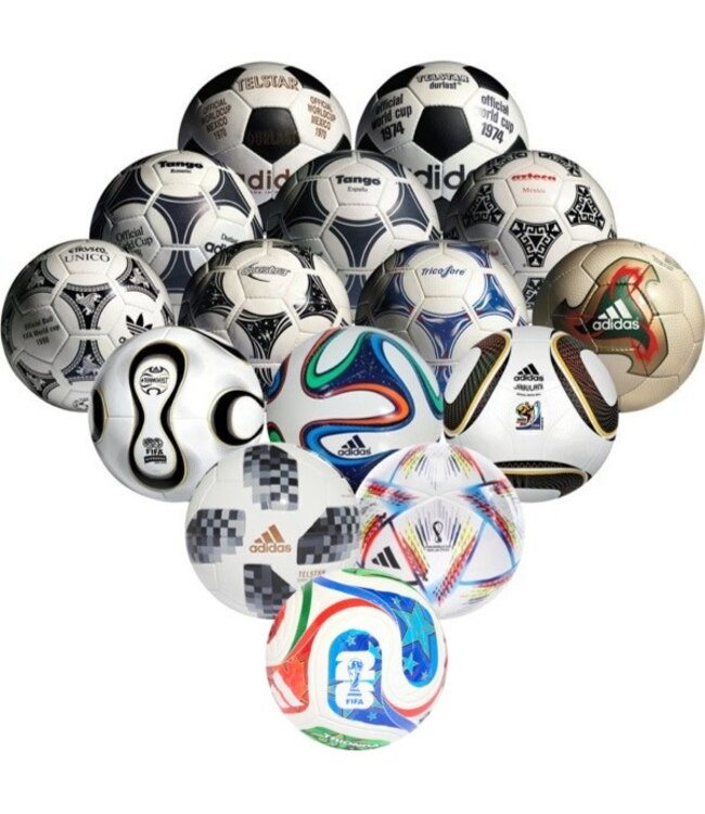 Adidas World Cup Historical Match Ball Set