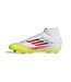 Adidas F50 League Mid FG Women (White/Red/Volt)