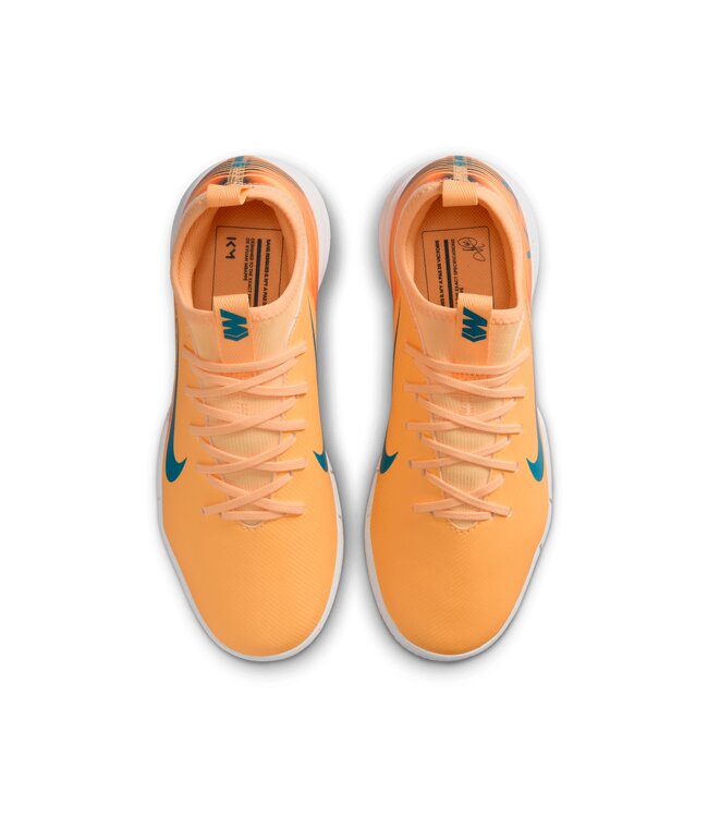 Nike Zoom Mercurial Vapor 16 Academy Indoor Jr 'Kylian Mbappe' (Orange/Blue)