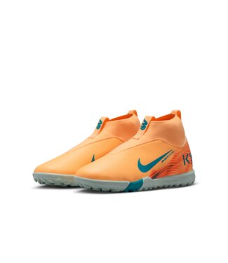 Nike ZOOM MERCURIAL SUPERFLY 10 ACADEMY KM TF JR (ORANGE/BLUE)