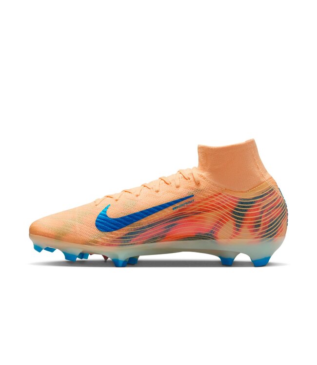 Nike Zoom Mercurial Superfly 10 Elite FG 'Kylian Mbappe' (Orange/Blue)