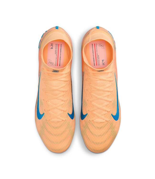 Nike Zoom Mercurial Superfly 10 Elite FG 'Kylian Mbappe' (Orange/Blue)