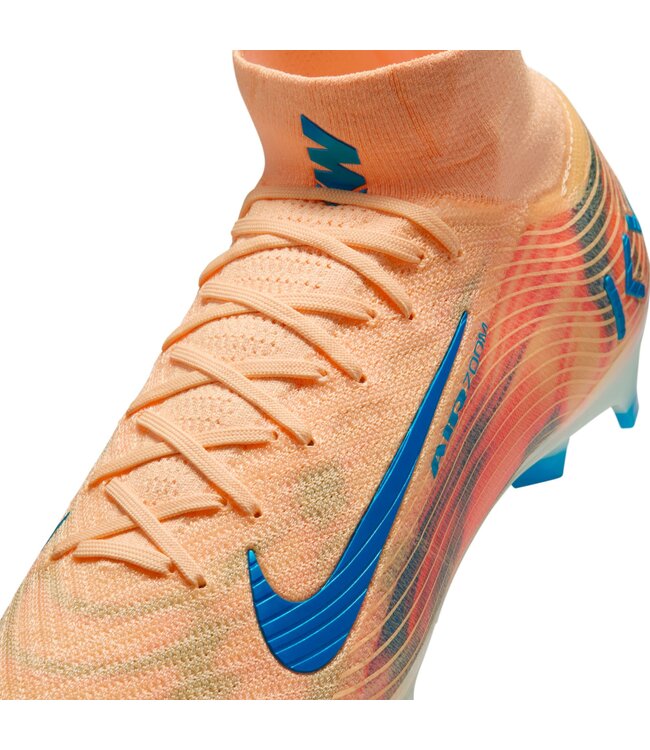 Nike Zoom Mercurial Superfly 10 Elite FG 'Kylian Mbappe' (Orange/Blue)