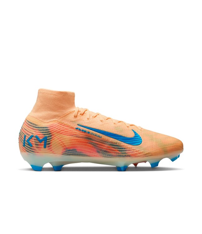 Nike Zoom Mercurial Superfly 10 Elite FG 'Kylian Mbappe' (Orange/Blue)