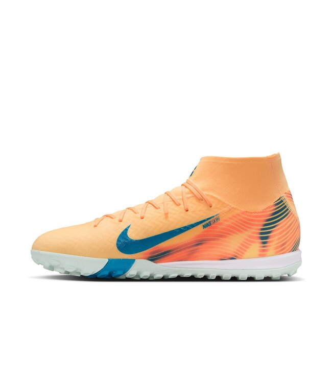 Nike Zoom Mercurial Superfly 10 Academy Turf 'Kylian Mbappe' (Orange/Blue)