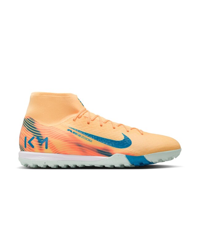 Nike Zoom Mercurial Superfly 10 Academy Turf 'Kylian Mbappe' (Orange/Blue)