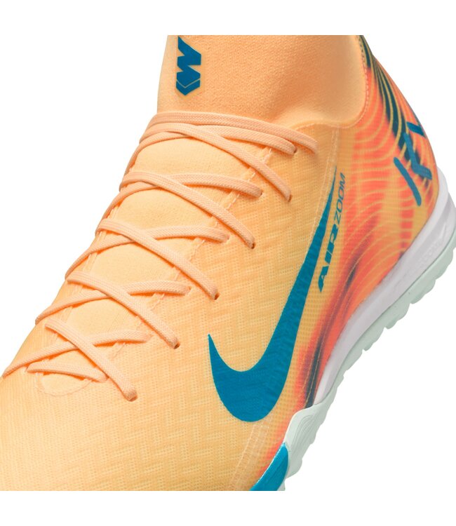 Nike Zoom Mercurial Superfly 10 Academy Turf 'Kylian Mbappe' (Orange/Blue)