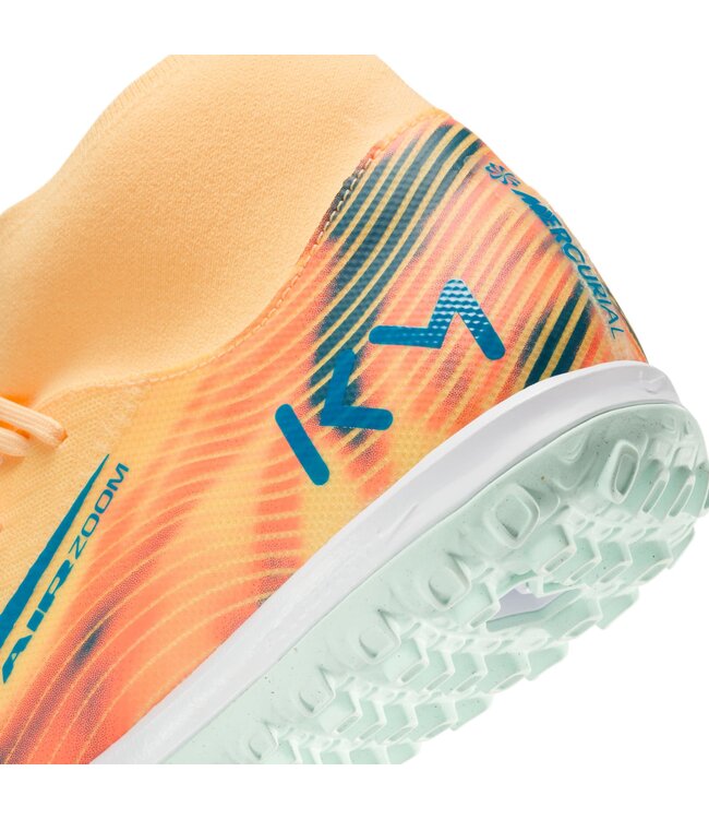 Nike Zoom Mercurial Superfly 10 Academy Turf 'Kylian Mbappe' (Orange/Blue)