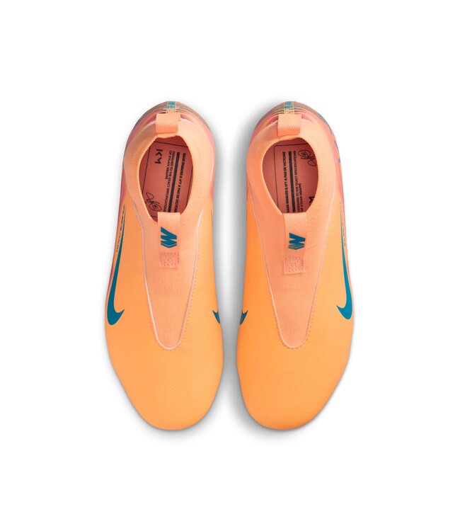 Nike Zoom Mercurial Superfly 10 Academy FG/MG Jr 'Kylian Mbappe' (Orange/Blue)