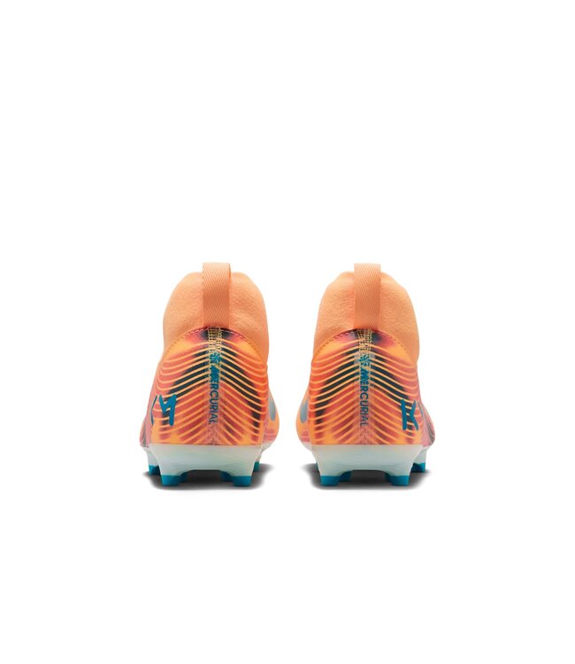 Nike Zoom Mercurial Superfly 10 Academy FG/MG Jr 'Kylian Mbappe' (Orange/Blue)