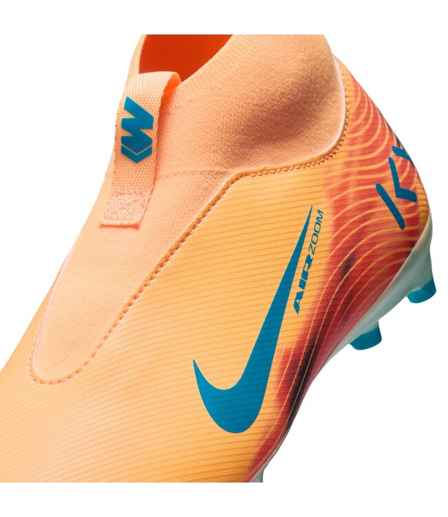 Nike Zoom Mercurial Superfly 10 Academy FG/MG Jr 'Kylian Mbappe' (Orange/Blue)