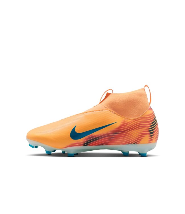 Nike Zoom Mercurial Superfly 10 Academy FG/MG Jr 'Kylian Mbappe' (Orange/Blue)