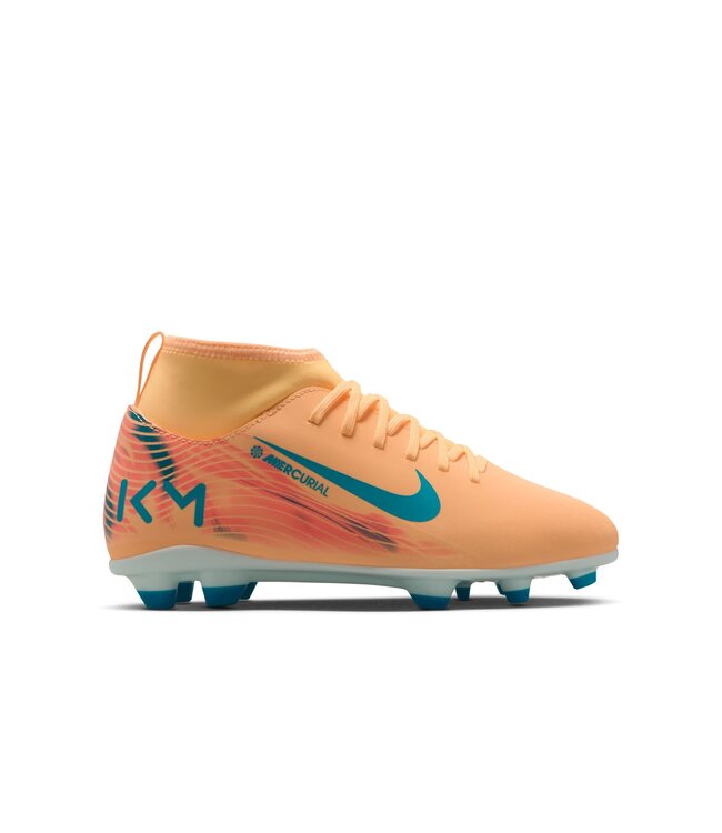 Nike Mercurial Superfly 10 Club FG/MG Jr 'Kylian Mbappe' (Orange/Blue)