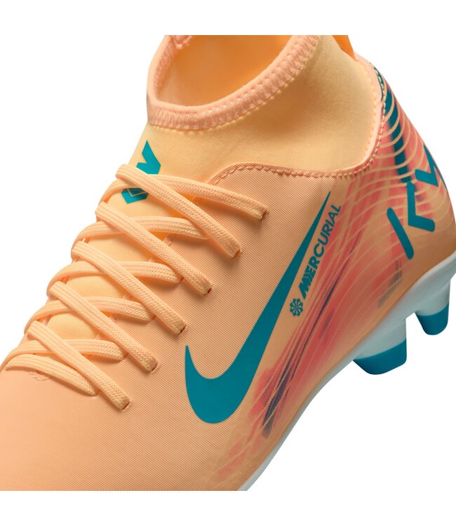 Nike Mercurial Superfly 10 Club FG/MG Jr 'Kylian Mbappe' (Orange/Blue)