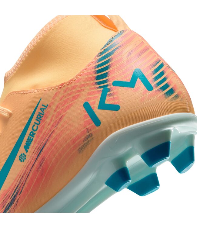 Nike Mercurial Superfly 10 Club FG/MG Jr 'Kylian Mbappe' (Orange/Blue)