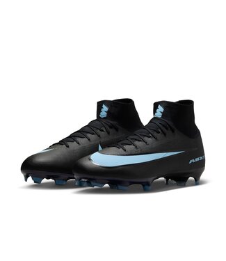 Nike ZOOM MERCURIAL SUPERFLY 10 PRO FG (BLACK/LIGHT BLUE)