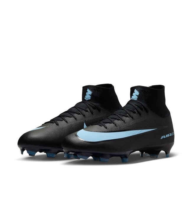 Nike Zoom Mercurial Superfly 10 Pro FG (Black/Light Blue)