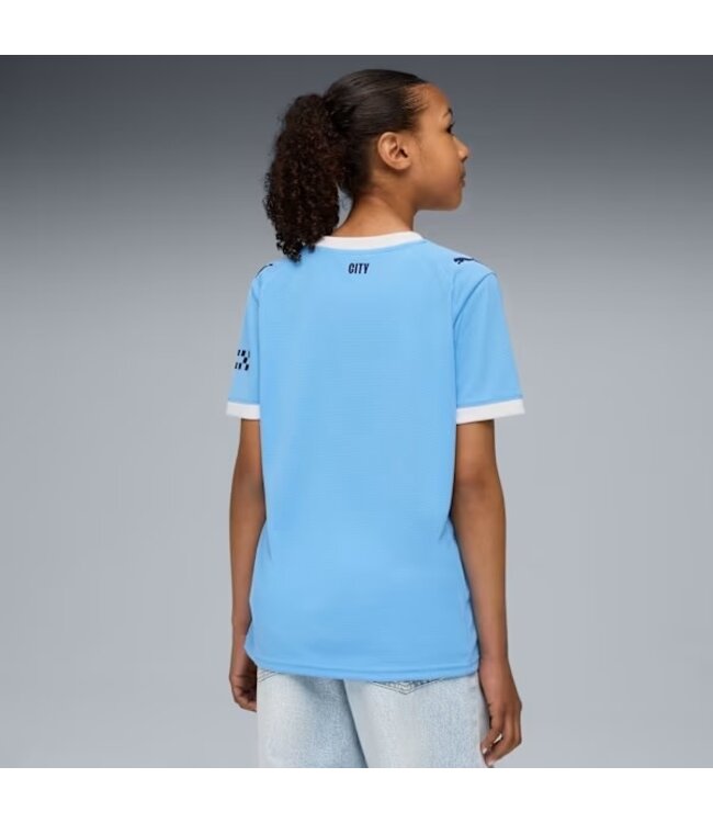 PUMA Manchester City 25/26 Home Jersey Youth (Blue)