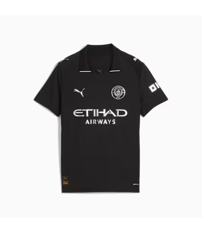 PUMA Manchester City 25/26 Away Jersey Youth (Black)