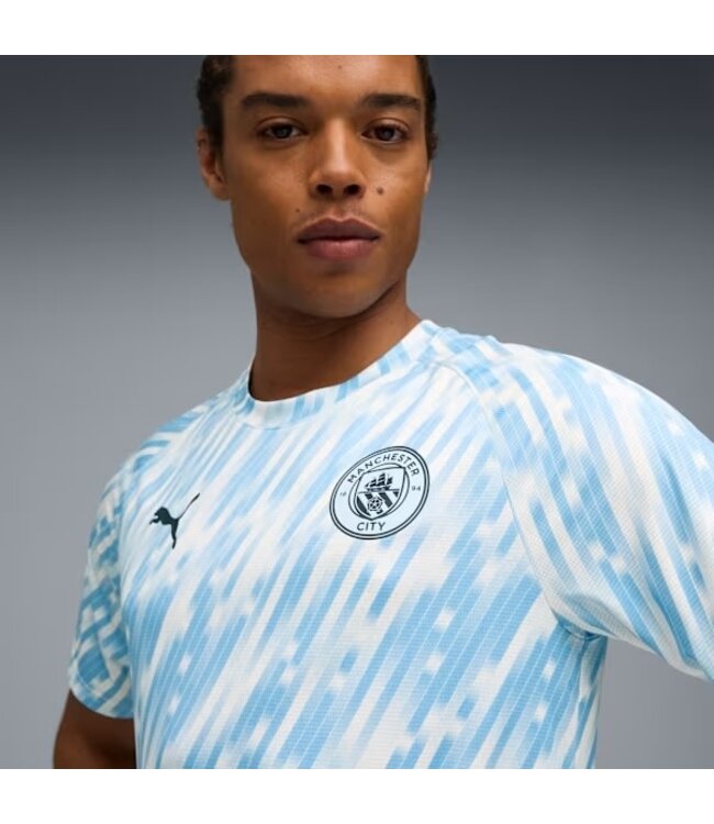 PUMA Manchester City 25/26 Training Jersey (Blue/White)