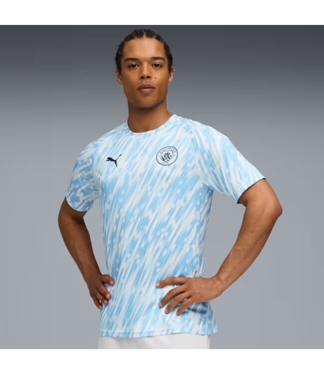 PUMA Manchester City 25/26 Training Jersey (Blue/White)