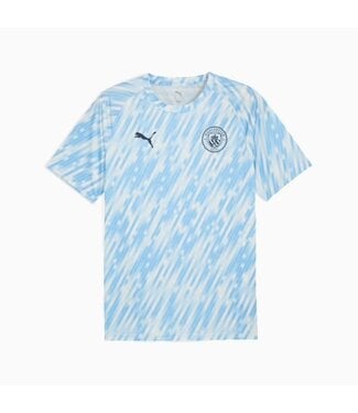 PUMA MANCHESTER CITY 25/26 TRAINING JERSEY (BLUE/WHITE)